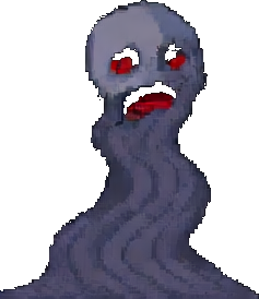 Entorno de Necrópolis B — sprite pixel art 256×384