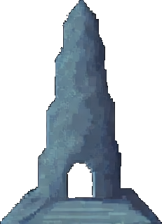 Necropolis Building A - 256x384 pixel art sprite