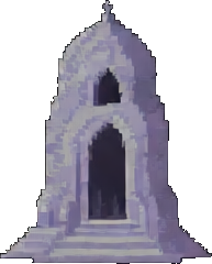 Necropolis Gebäude B — 256×384 Pixel-Art-Sprite