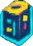 Neon City Prop B - 65x91 pixel art sprite