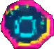 Neonstadt Gegenstand C — 77×70 Pixel-Art-Sprite