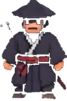 Ninja Village Character A - 136x204 pixel art sprite