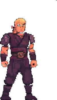 Ninja Village Tile B - 256x384 pixel art sprite