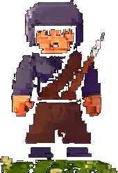 Ninja Village Tile C - 256x384 pixel art sprite