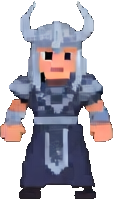 Norse Mythology Character B - 113x200 pixel art sprite