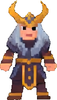 Norse Mythology Character C - 114x200 pixel art sprite
