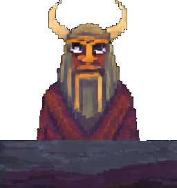 Structure de Mythologie Nordique C — sprite pixel art 256×384