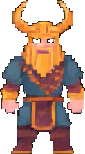 Norse Mythology Tile C - 256x384 pixel art sprite