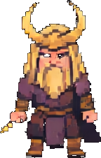 Norse Mythology Tile D - 256x384 pixel art sprite
