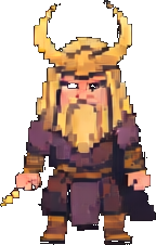 Carrelage de Mythologie Nordique D — sprite pixel art 256×384