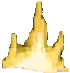 Effet B de l'Oasis du Désert — sprite pixel art 70×73