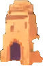 Objeto de Prop C do Oásis do Deserto — sprite pixel art 63×95