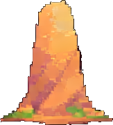 沙漠绿洲结构 C — 256×384 像素游戏素材