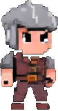 Observatorien Charakter B — 84×161 Pixel-Art-Sprite