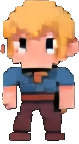 Personnage C de l'Observatoire — sprite pixel art 79×144