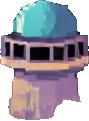 Observatory Environment A - 89x121 pixel art sprite