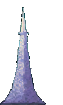 Observatory Structure C - 256x384 pixel art sprite