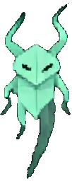 Origami Wald Feind A — 102×256 Pixel-Art-Sprite