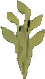 Origami Wald Gegenstand A — 93×164 Pixel-Art-Sprite