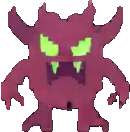 Paper Cutout Enemy A - 130x132 pixel art sprite