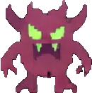 Enemigo de Papel A — sprite pixel art 130×132