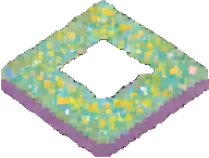 Pixel Impressionist Tile A - 192x146 pixel art sprite