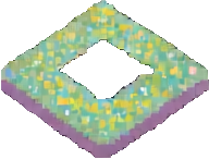 Pixel Impressionist Fliese A — 192×146 Pixel-Art-Sprite