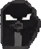 Objeto Pixel Noir A — sprite pixel art 84×100
