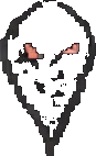 Pixel Noir Gegenstand C — 87×142 Pixel-Art-Sprite