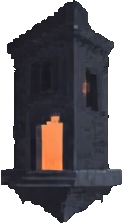Pixel Noir Structure C - 123x224 pixel art sprite