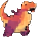 Prehistoric Effect C - 77x75 pixel art sprite