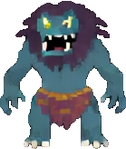 Prehistoric Enemy A - 139x164 pixel art sprite