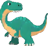 Prehistoric Enemy B - 163x156 pixel art sprite