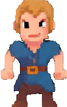 Prison Character A - 131x208 pixel art sprite