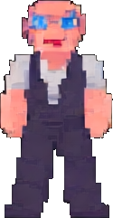 Effet de prison B — sprite pixel art 256×384