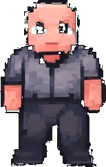 Prison Prop C - 256x384 pixel art sprite