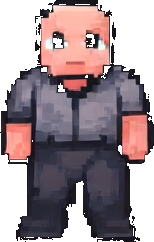 Objeto da prisão C — sprite pixel art 256×384