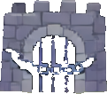 Prison Building B - 121x106 pixel art sprite