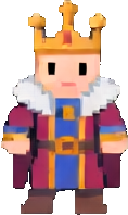 Personaje B del Palacio Real — sprite pixel art 118×198
