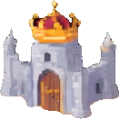 Royal Palace Structure C - 131x132 pixel art sprite