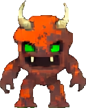 Ennemi de l'Apocalypse de la Rouille C — sprite pixel art 125×157