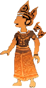 Shadow Puppet Character A - 152x291 pixel art sprite