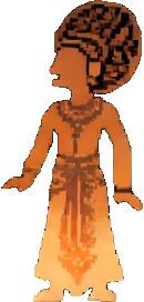 Shadow Puppet Character C - 130x272 pixel art sprite