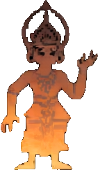 Ennemi Marionnette Ombre C — sprite pixel art 141×243