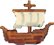 Personaje del naufragio C — sprite pixel art 110×92