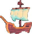 Shipwreck Effect A - 113x119 pixel art sprite
