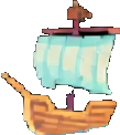 Shipwreck Effect B - 109x122 pixel art sprite