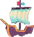 Effet du naufrage C — sprite pixel art 117×128