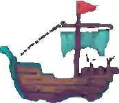 Enemigo del naufragio A — sprite pixel art 173×150