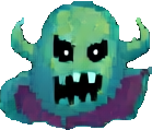 Enemigo del naufragio C — sprite pixel art 139×119